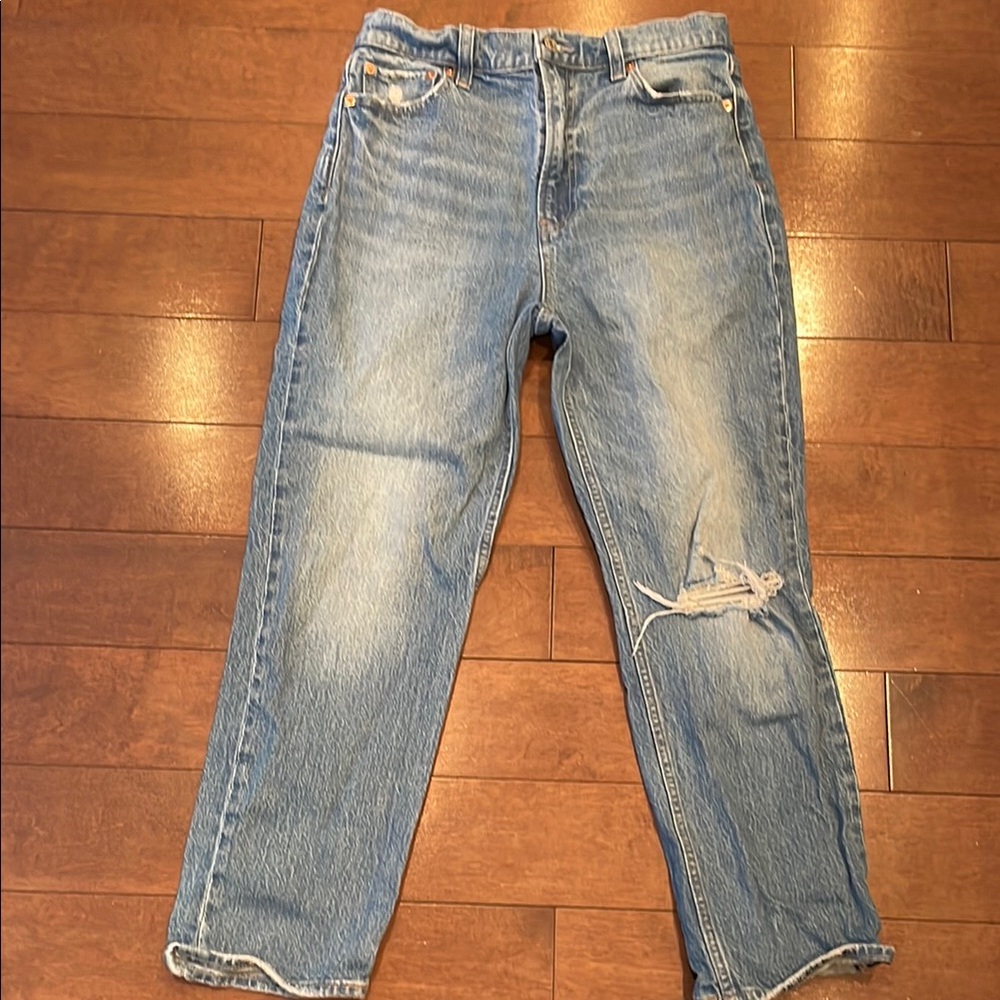 Gap Cheeky Straight Sky High Blue Jeans